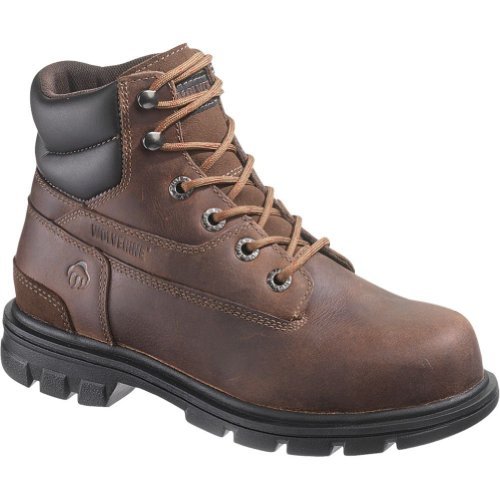 Wolverine W10030 6″ Belle Steel Toe EH Womens Leather Work Boots Brown