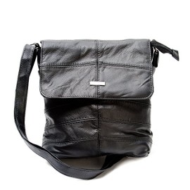 LADYS-REAL-LEATHER-SHOULDER-BAG-IN-BLACK-SMOOTH-DESIGNER-CROSS-BODY-HANDBAG-IDEAL-FOR-iPAD-TABLETS-0