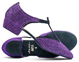 Ladies-Girls-Purple-Glitter-Dance-Greek-Sandal-Teaching-Jive-Salsa-Ballroom-Cerco-Shoe-By-Katz-Dancewear-0-0