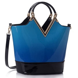 Ladies-Handbags-Womens-Large-Bags-Shoulder-Patent-Leather-Designer-style-0