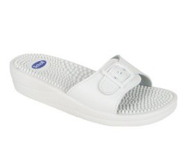 Scholl-Size-37-White-New-Massage-Fitness-Sandals-0