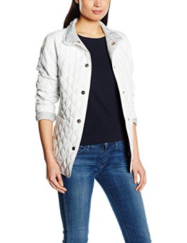 Basler-Womens-Silverwhite-reversible-quilt-jacket-Long-Sleeve-Coat-0