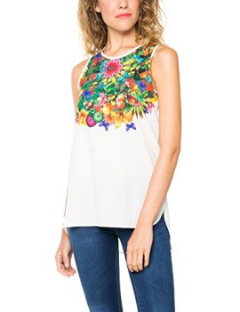 Desigual-Womens-Loose-Waist-Sleeveless-Blouse-0-1