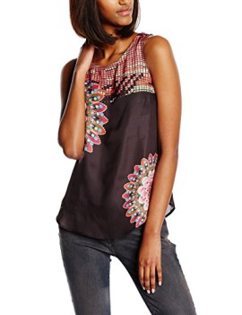 Desigual-Womens-Loose-Waist-Sleeveless-Blouse-0