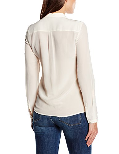 ESPRIT Collection Women's 105EO1F018 Silky Crepe Long Sleeve Blouse