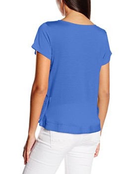 French-Connection-Womens-Polly-Plains-SS-Frill-Side-T-Short-Sleeve-Blouse-0-0