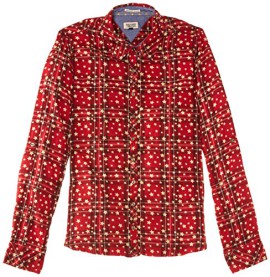 Hilfiger-Denim-Womens-Bonita-Checkered-Shirt-0