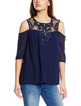 Lipsy-Womens-Cold-Shoulder-Trim-34-Sleeve-Blouse-0