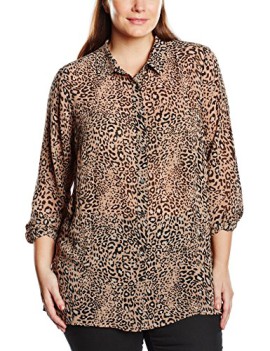 New-Look-Curves-Womens-Animal-Long-Sleeve-Long-Sleeve-Shirt-0