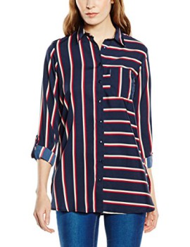 New-Look-Womens-Cut-About-Stripe-Long-Sleeve-Shirt-0