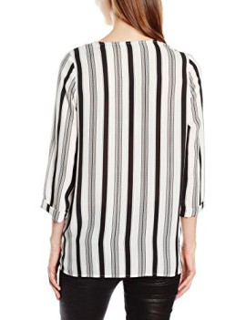 New-Look-Womens-Karena-Stripe-Wrap-Front-Long-Sleeve-Blouse-0-0