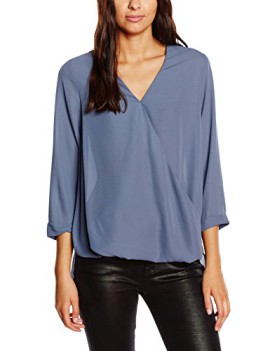 New-Look-Womens-Step-Back-Wrap-Long-Sleeve-Blouse-0