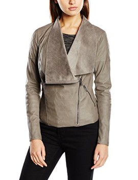 New-Look-Womens-Suedette-Waterfall-Long-Sleeve-Jacket-0