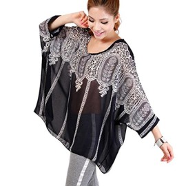 OUKIN-Womens-Bohemian-Floral-Batwing-Sleeve-Plus-Chiffon-Off-Shoulder-Blouse-4266-0