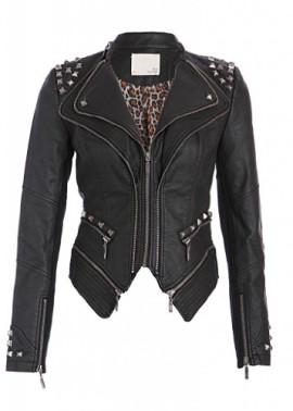 Rocking-Cool-Black-Studded-Punk-Style-PU-Leather-Slim-Fit-Moto-Jacket-0