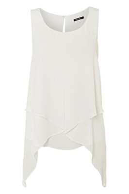 Roman-Womens-Asymmetric-Sleeveless-Top-Ivory-Sizes-10-20-0