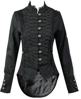 Womens-HR-Steampunk-Gothic-Parade-Tail-Coat-0