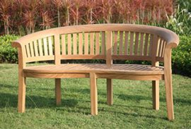 Deluxe-Solid-Teak-Banana-Bench-San-Francisco-Seat-Wimbledon-Bench-0