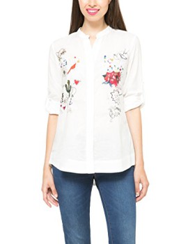 Desigual-Womens-Normal-Waist-Long-Sleeve-Shirt-0