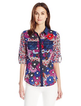 Desigual-Womens-Normal-Waist-Long-Sleeve-Shirt-0-4