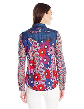 Desigual-Womens-Normal-Waist-Long-Sleeve-Shirt-0-5