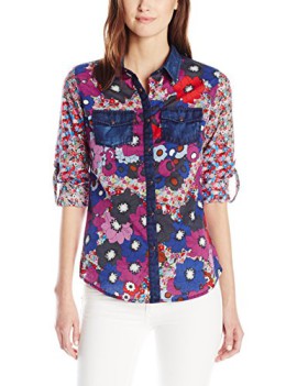 Desigual-Womens-Normal-Waist-Long-Sleeve-Shirt-0-6