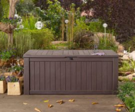 GARDEN-STORAGE-BENCH-BOX-LARGE-570L-KETER-RESIN-FURNITURE-LOCKABLE-WATERPROOF-0