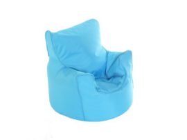 Kiddies-Indoor-Outoor-Bean-Bag-Seat-Arm-Chair-With-Beans-Aqua-Blue-0-0