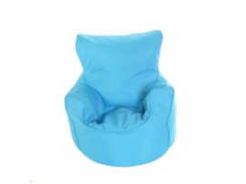 Kiddies-Indoor-Outoor-Bean-Bag-Seat-Arm-Chair-With-Beans-Aqua-Blue-0