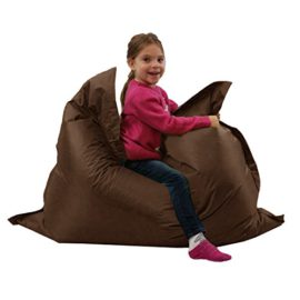 Kids-BeanBag-Large-6-Way-Garden-Lounger-GIANT-Childrens-Bean-Bags-Outdoor-Floor-Cushion-BROWN-100-Water-Resistant-0-0