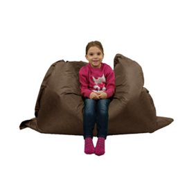 Kids-BeanBag-Large-6-Way-Garden-Lounger-GIANT-Childrens-Bean-Bags-Outdoor-Floor-Cushion-BROWN-100-Water-Resistant-0-3