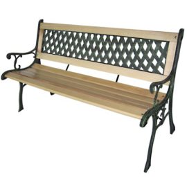 Miadomodo-3-Seater-Wooden-Outdoor-Garden-Bench-With-Cross-Hatch-Design-0-2