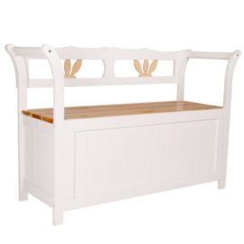 Miadomodo-Storage-Bench-White-Painted-Toy-Box-Chest-Unit-Home-Patio-Furniture-0-0