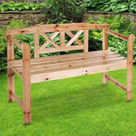 Miadomodo-Wooden-Garden-Bench-2-Seater-Patio-Terrace-Outdoor-Furniture-0