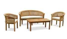 Wimbledon-Teak-Garden-ASSEMBLED-Coffee-Table-Set-Natural-Cushions-Jati-Brand-Quality-Value-0