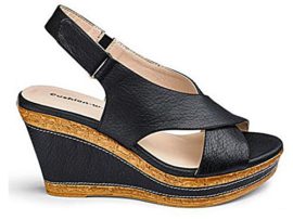 Ladies-Wendy-Cushion-Walk-Wide-E-Fit-Leather-Lined-Wedge-Peep-Toe-Strappy-Summer-Sandal-Size-3-8-0-0