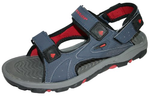 Men's Dunlop Sports Beach Trekking Walking Hiking Velcro Sandals Sizes ...