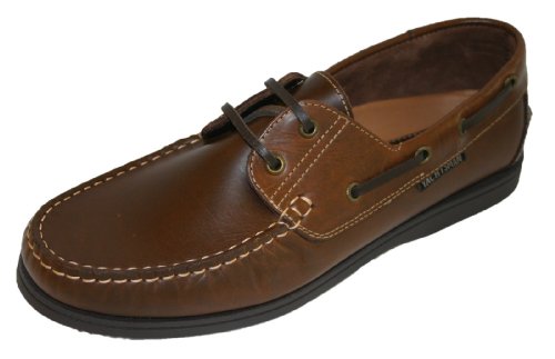 Seafarer Yachtsman Leather Boat Deck Shoes Sizes 7-12