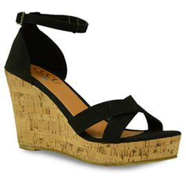 New-Womens-High-Heel-Wedges-Ladies-Platform-Ankle-Strap-Sandals-Shoes-Size-Uk-3-4-5-6-7-8-0