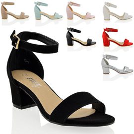 WOMENS-LOW-MID-HEEL-BLOCK-PEEP-TOE-LADIES-ANKLE-STRAP-PARTY-STRAPPY-SANDALS-3-8-0