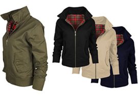 Samanthas-Classic-Womens-Harrington-Short-Jacket-Ladies-Casual-Fit-Bomber-Coat-0