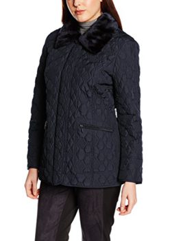 Windsmoor-Womens-Short-Argyle-Quilt-and-Fur-Long-Sleeve-Coat-0