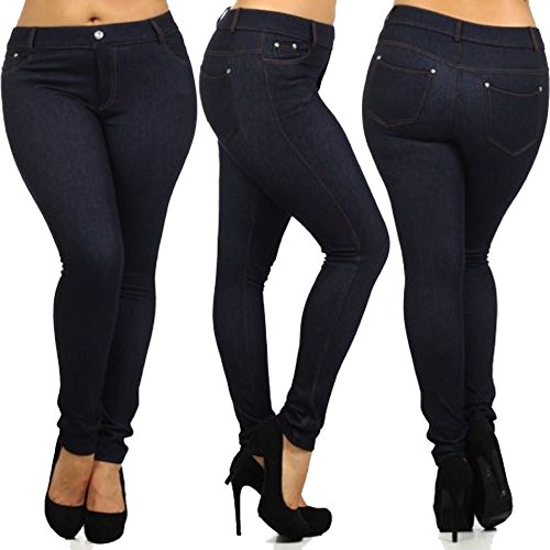 Ladies Stretchy Skinny Fit Jeggings UK 8-26