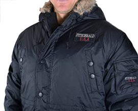 Big-Mens-Black-Fitzgerald-Oates-Parka-Coat-Size-2xl-3xl-4xl-5xl-0-0