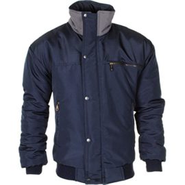 Mens-Raiken-Sky-Diver-Bomber-Warm-Padded-Jacket-Check-Lined-Work-Winter-Coat-0-0