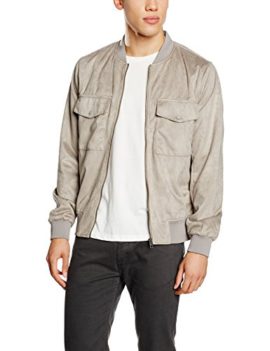 New-Look-Mens-Faux-Suede-Bomber-Duffle-Jacket-0