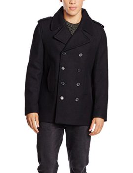 New-Look-Mens-Wool-Peacoat-Coats-0