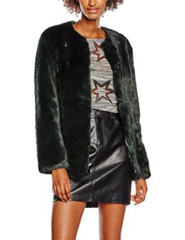 New-Look-Womens-Emerald-Faux-Fur-Coats-0