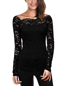 DJT-Women-Sexy-Off-Shoulder-Floral-Lace-Long-Sleeves-Tunic-Tops-Blouse-0