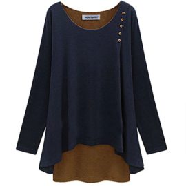 Najia-Symbol-Womens-Splicing-Long-Sleeve-Loose-Tunic-Tops-Showomen-05FF-0